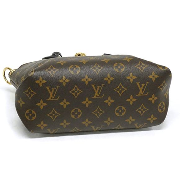 Louis Vuitton Monogram Flower Zipped Tote PM Tote Bag Brown - Picture 5 of 8